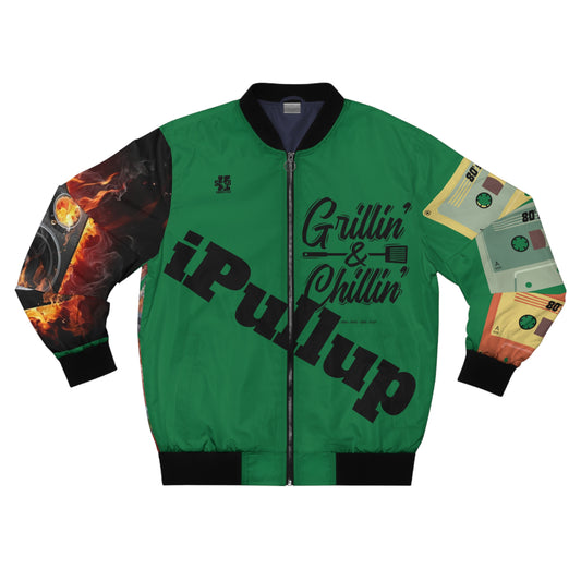 iPullup Men's Bomber Jacket/green